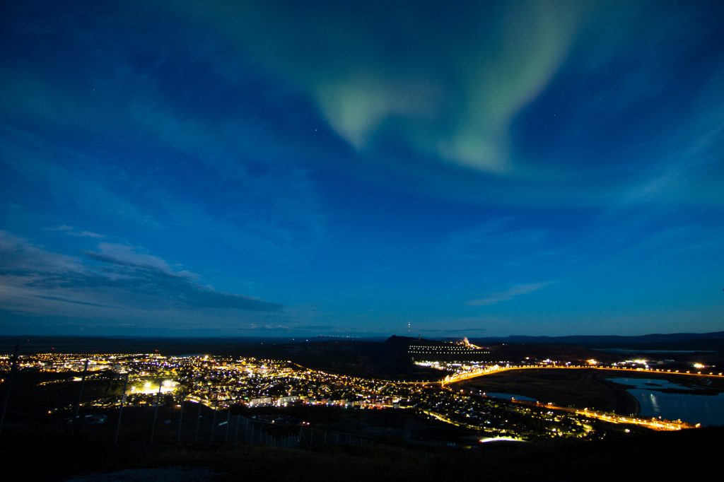 Kiruna Nordlicht © Jessica Nildén